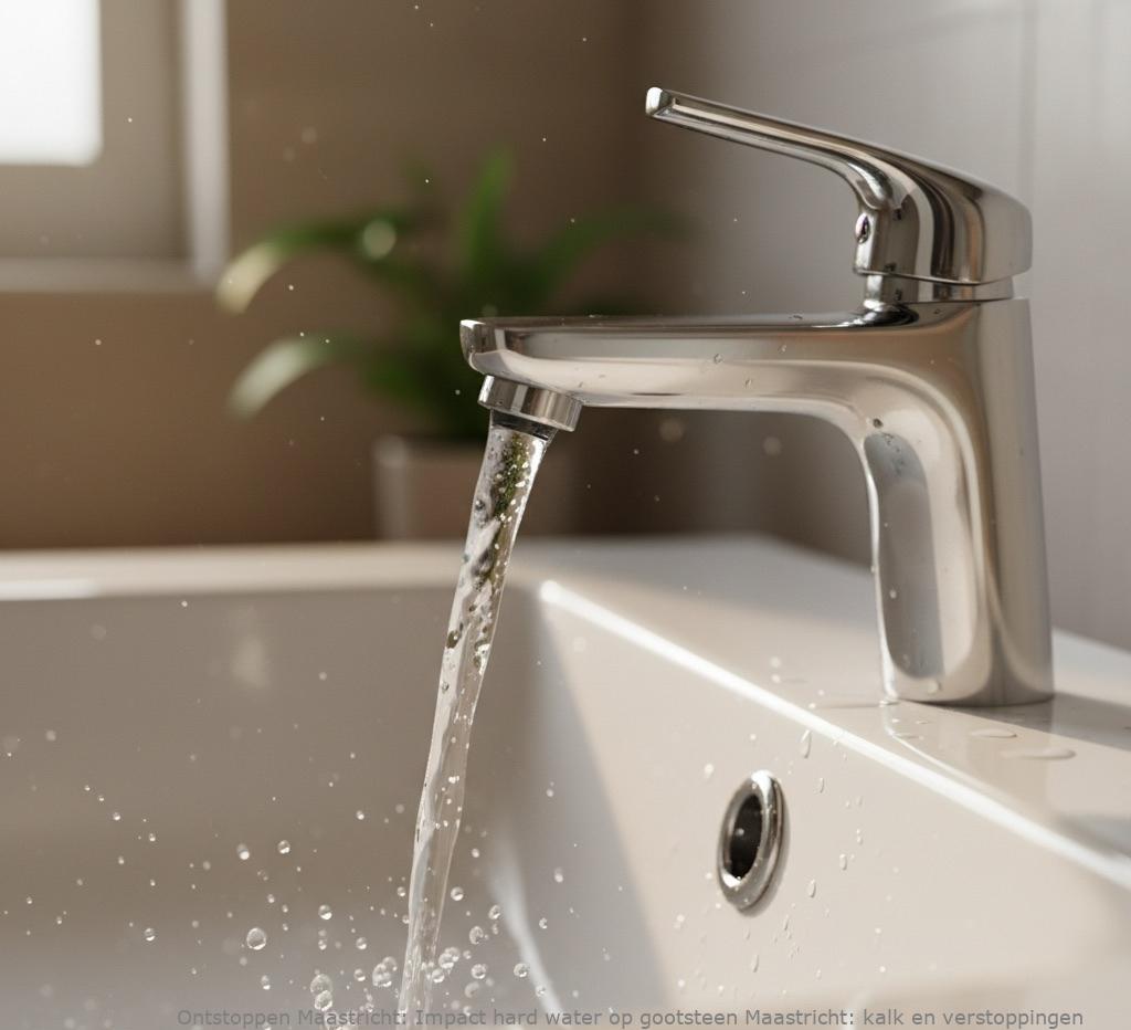 Impact hard water op gootsteen Maastricht: kalk verstoppingen