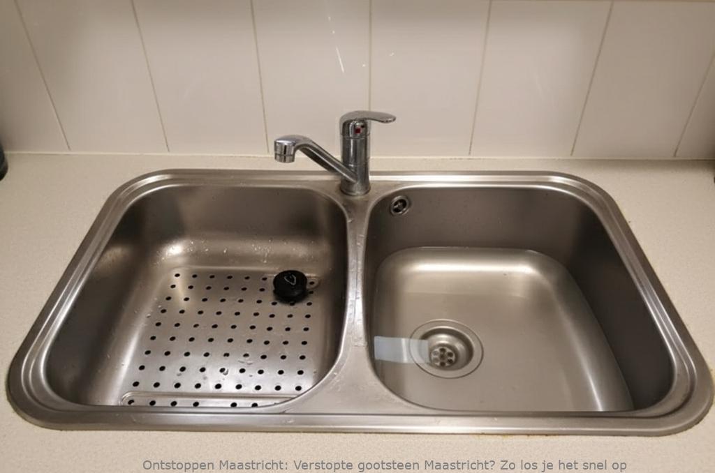 Verstopte gootsteen Maastricht? Zo los je het snel op