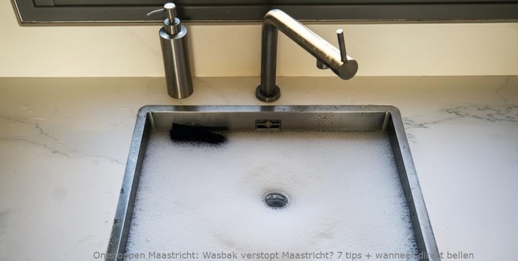 Wasbak verstopt Maastricht? 7 tips + wanneer direct bellen